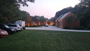 Hampton NY Uplighting
