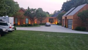 Hampton NY Uplighting