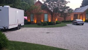Hampton NY Uplighting